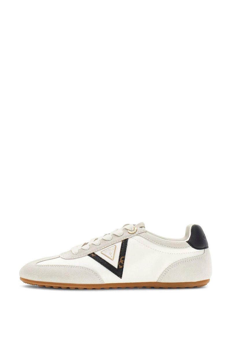 Low-Top Sneaker mit Wildleder-Akzenten