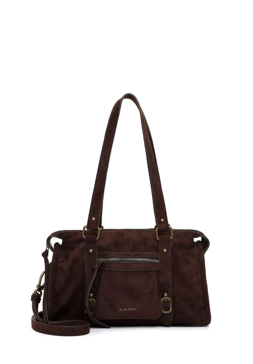 Vielseitiger Shopper in Wildleder-Optik