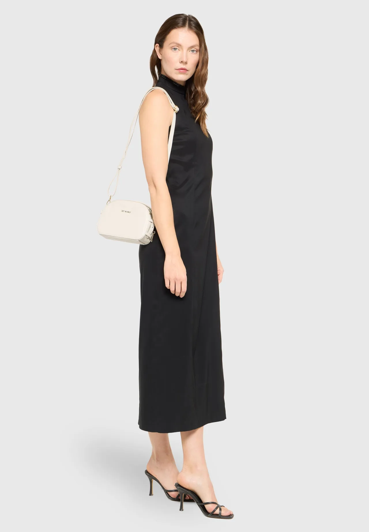 Elegante ovale Crossbody-Tasche