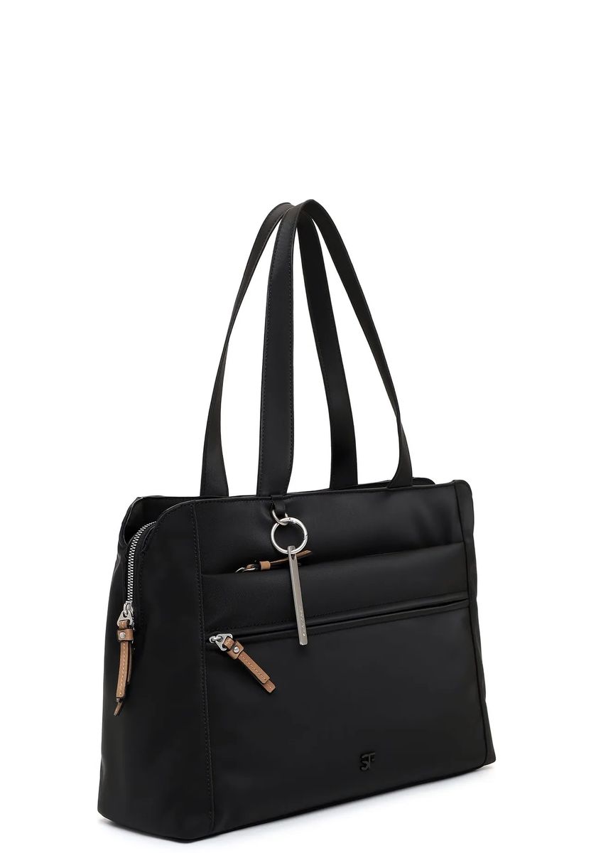 Vielseitiger Shopper aus Kunstleder