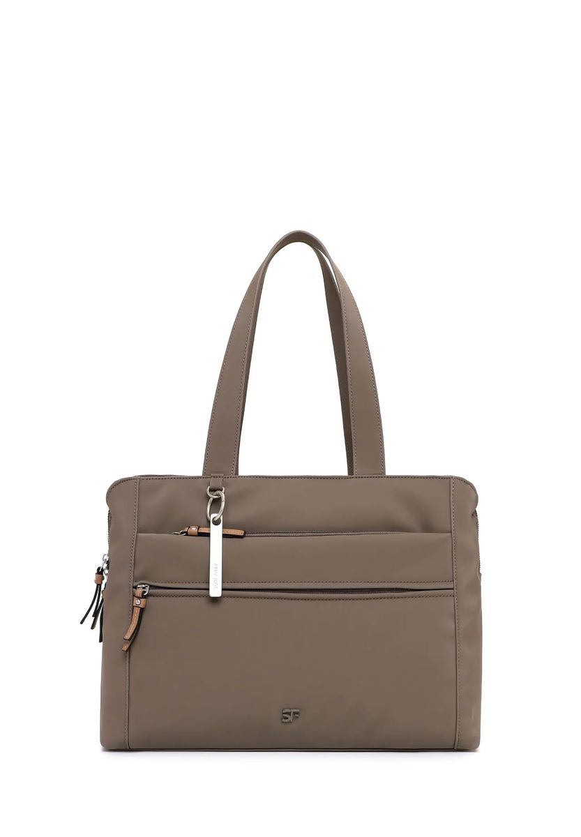 Funktionale Shopper-Tasche aus Kunstleder