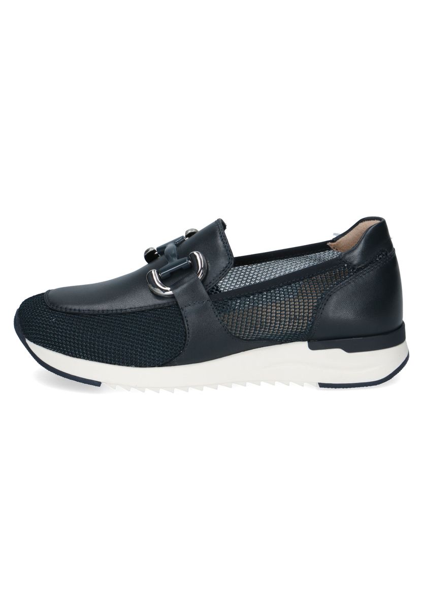Hybride Loafer-Sneaker mit Mesheinsätzen