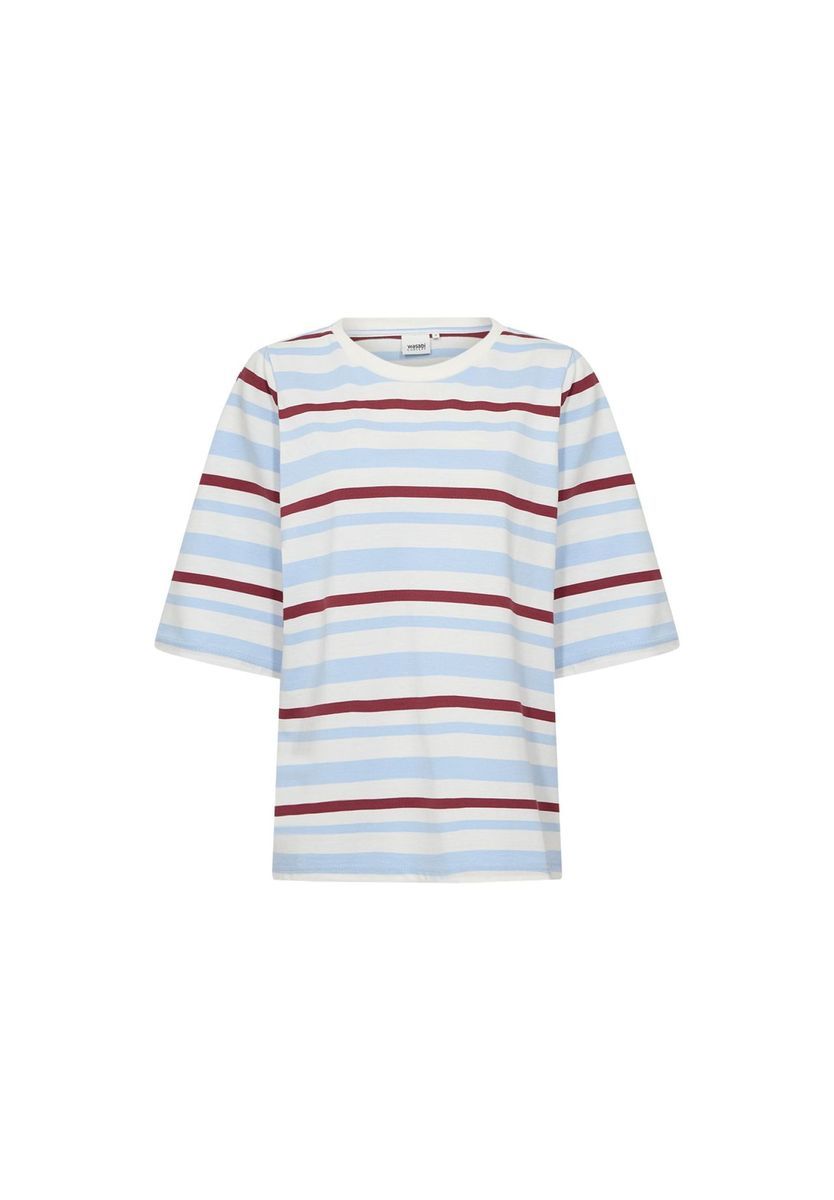 Gestreiftes T-Shirt aus Bio-Baumwolle