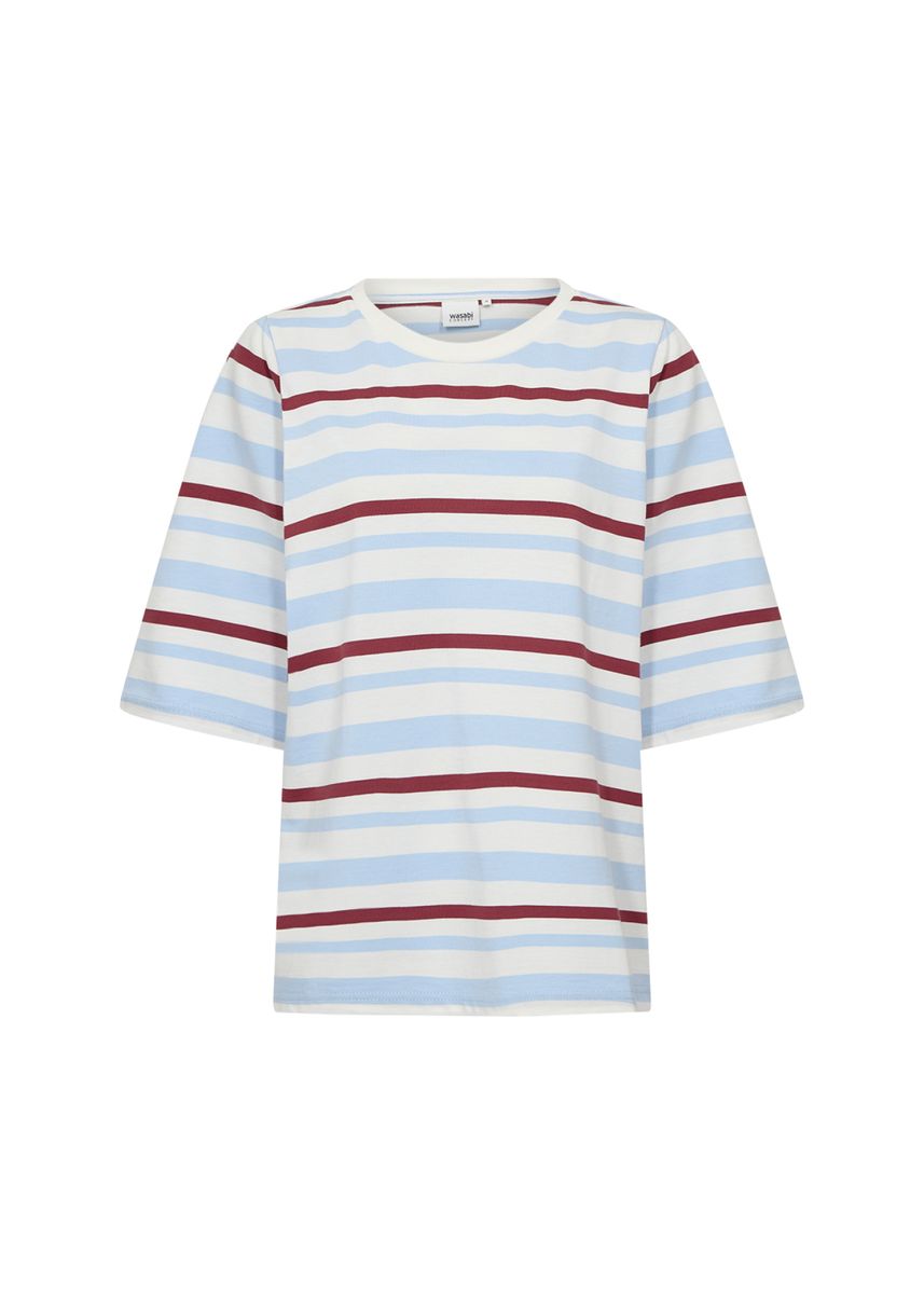 Gestreiftes T-Shirt aus Bio-Baumwolle