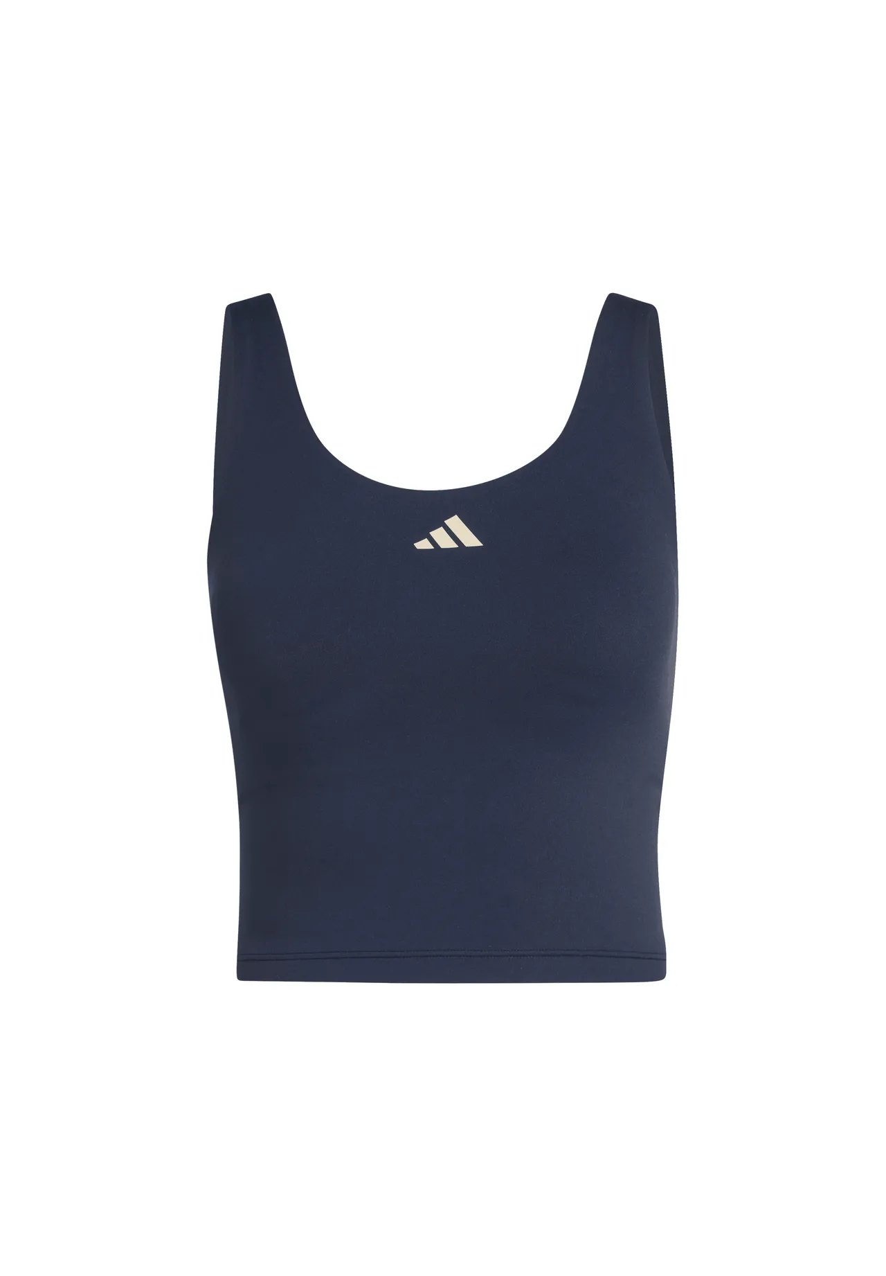 Sportliches Crop-Top mit Rundhalsausschnitt
