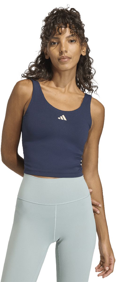 Sportliches Crop-Top mit Rundhalsausschnitt