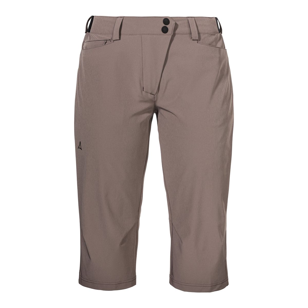 Wasserabweisende Stretch-Caprihose