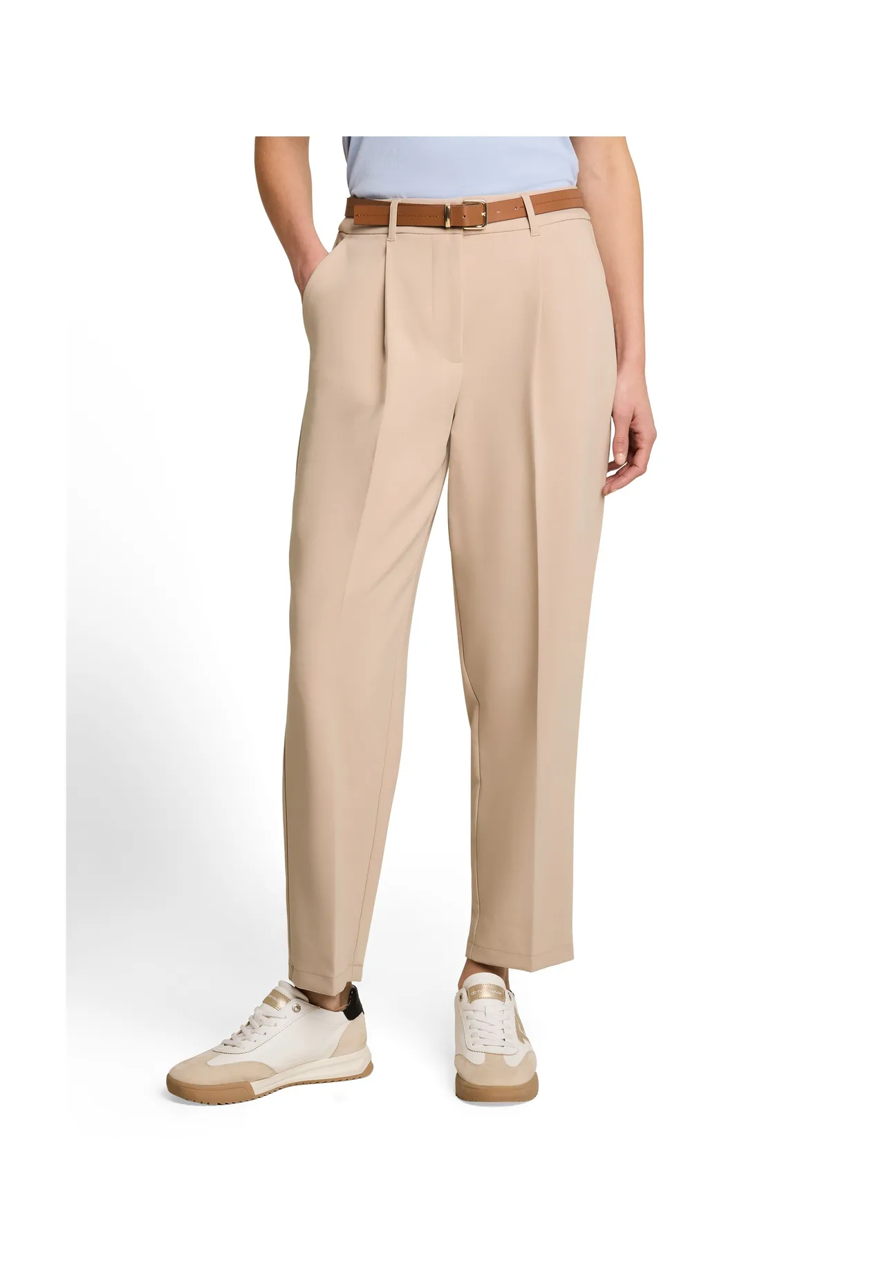 Elegante Bügelfalten-Hose in Knöchellänge