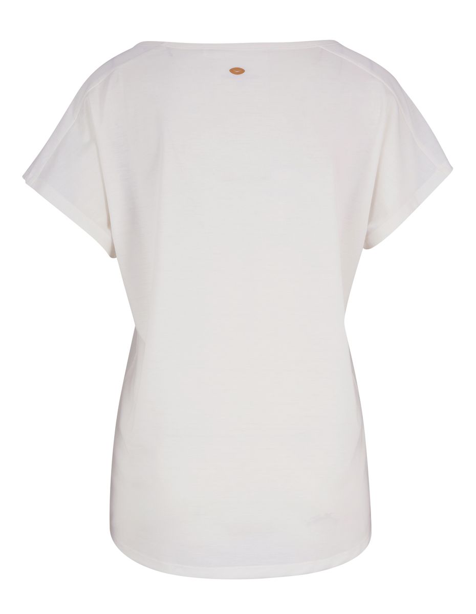 Sportliches Shirt mit U-Boot-Ausschnitt
