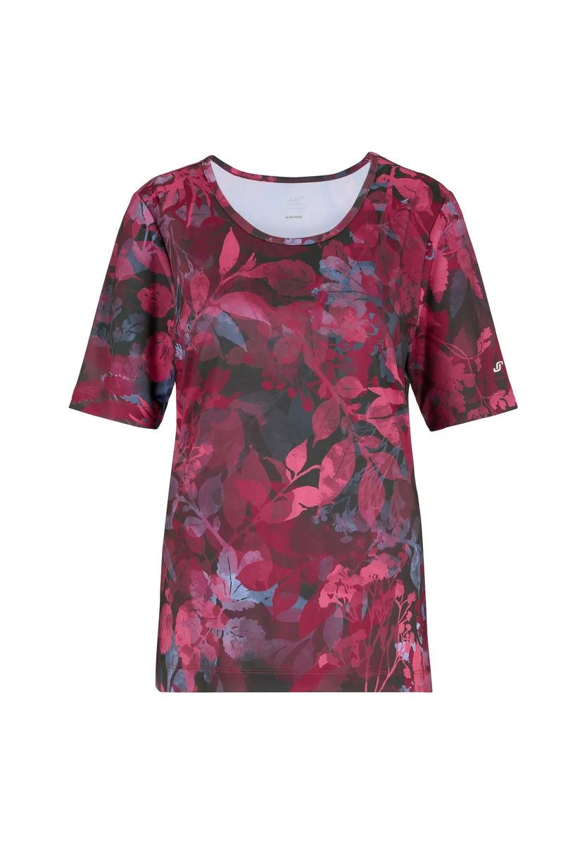 Performance-Shirt mit floralem Muster