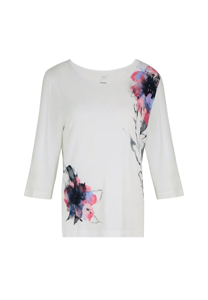 T-Shirt mit floralem Print
