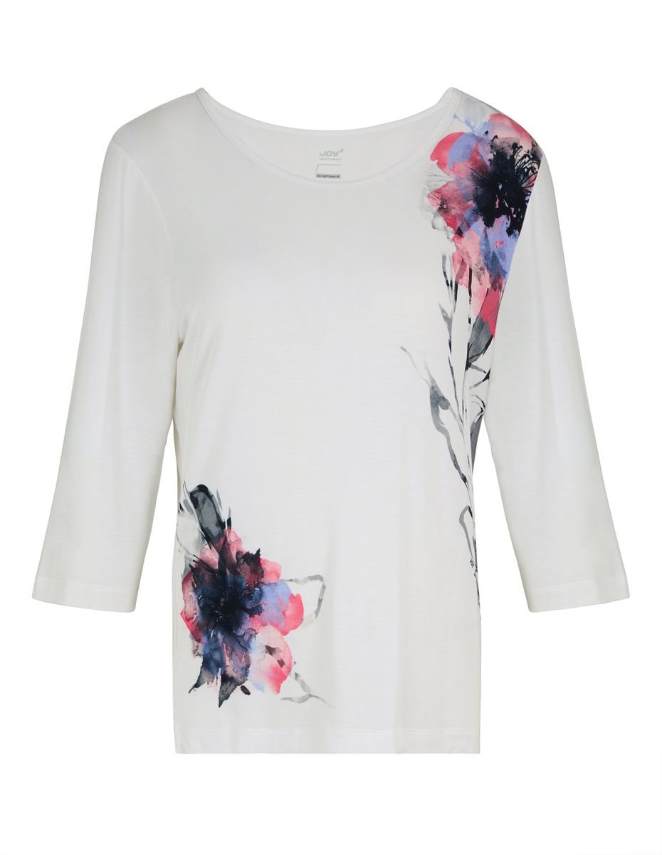 T-Shirt mit floralem Print