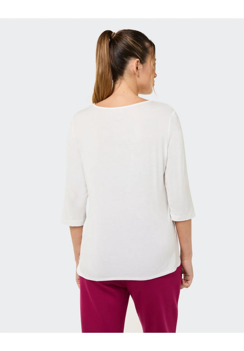 T-Shirt mit floralem Print