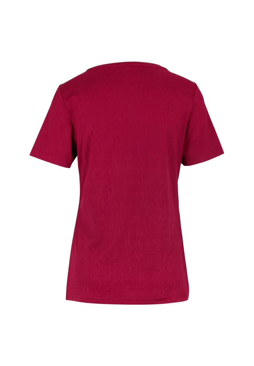 Performance-T-Shirt mit Jacquard-Struktur