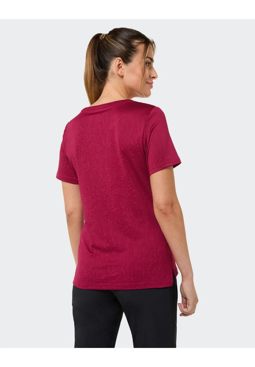 Performance-T-Shirt mit Jacquard-Struktur