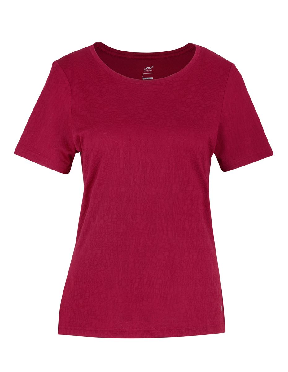 Performance-T-Shirt mit Jacquard-Struktur