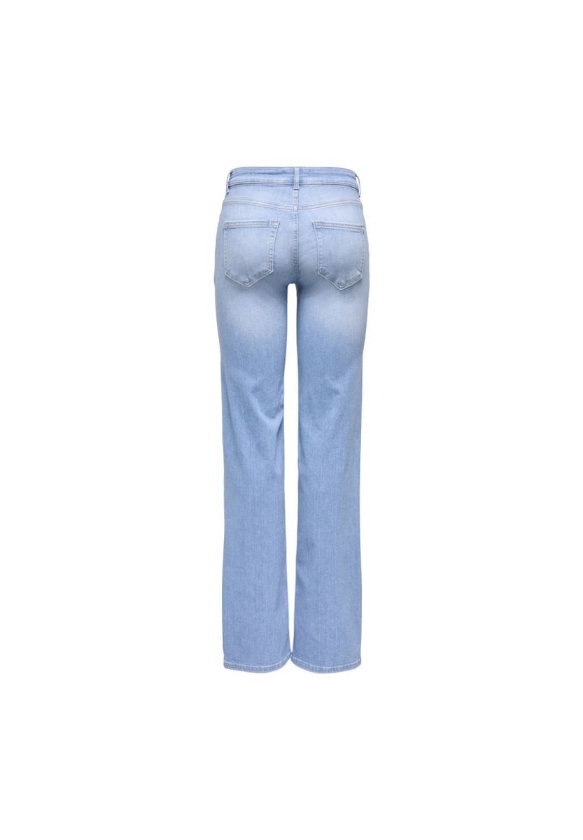Gerade geschnittene Mid-Rise Jeans