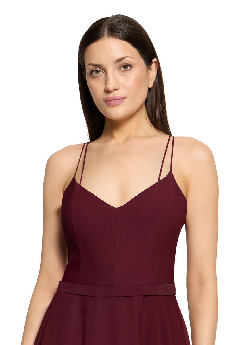 Elegantes Vokuhila-Abendkleid
