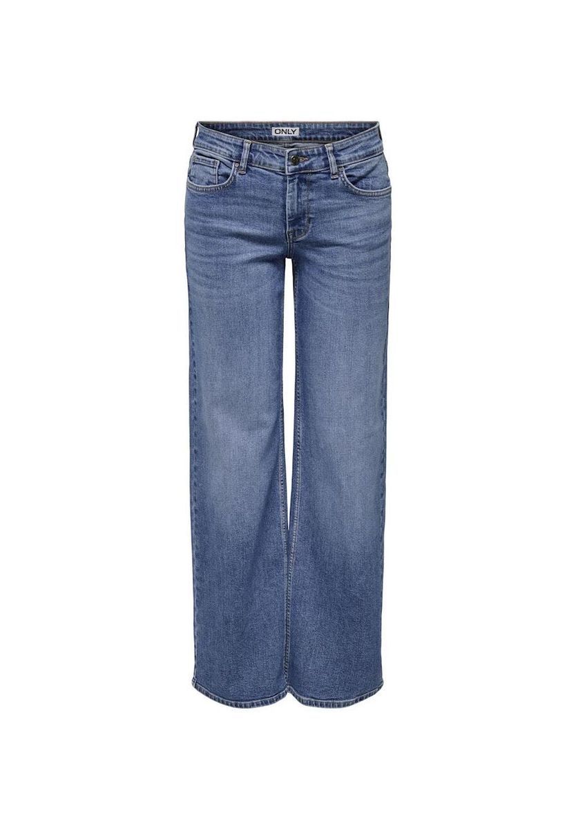 Weit geschnittene Jeans mit niedriger Taille