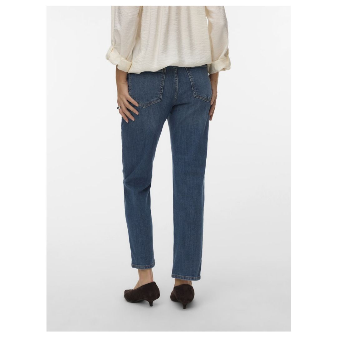 Klassische Slim-Fit-Jeans mit mittlerer Leibhöhe