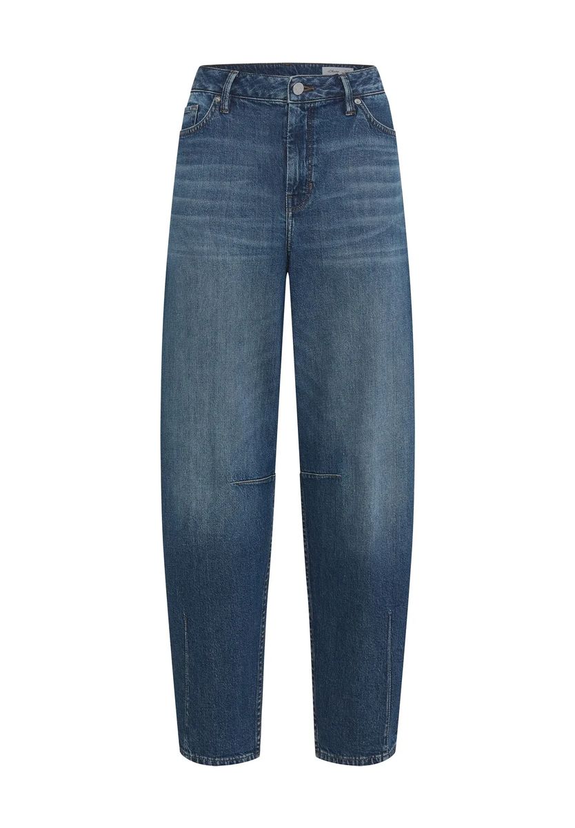 High-Waist Jeans mit Barrel-Leg