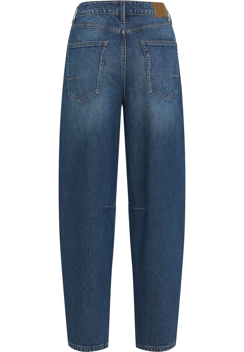 High-Waist Jeans mit Barrel-Leg