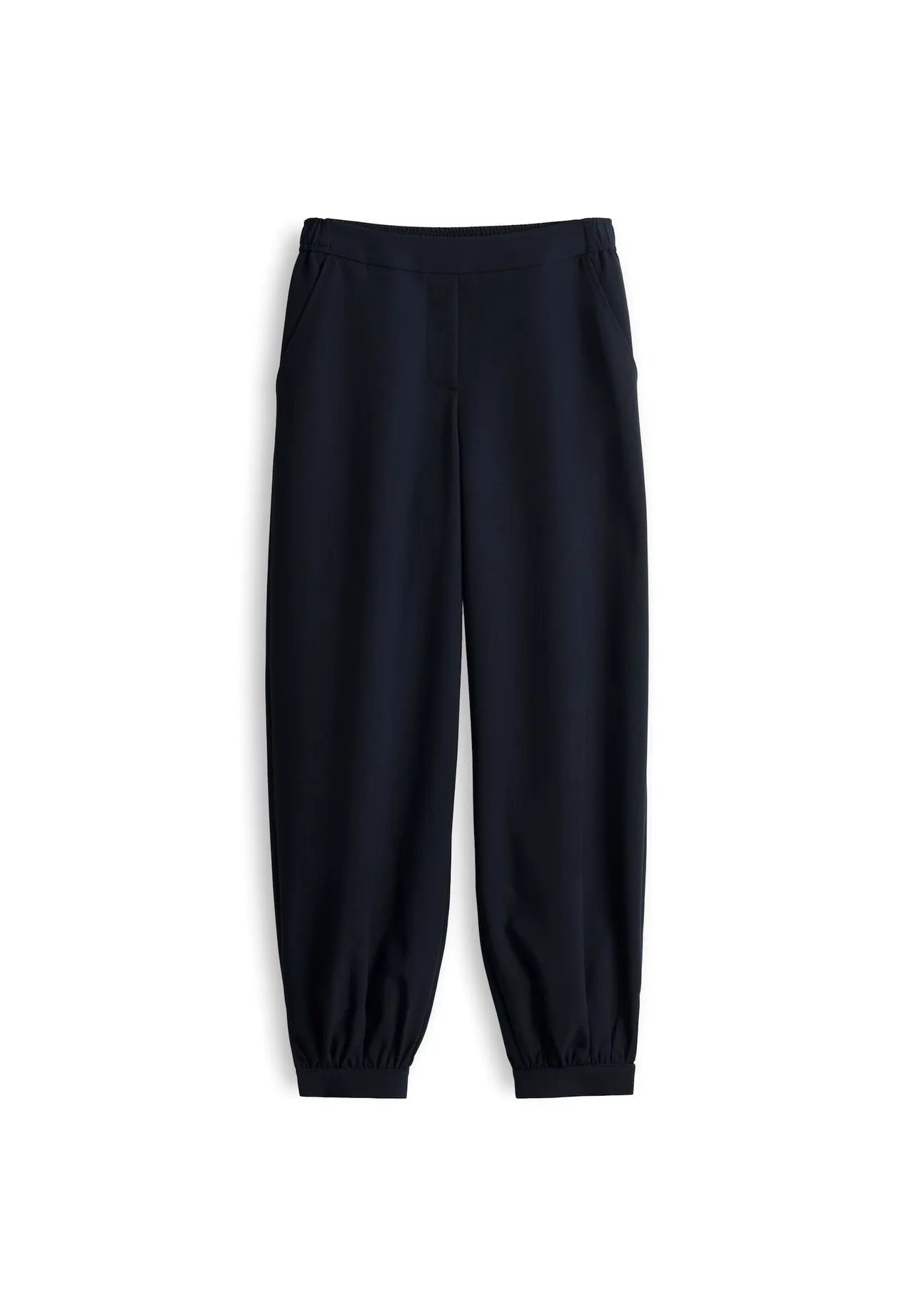 Knöchellange Ballon-Stoffhose