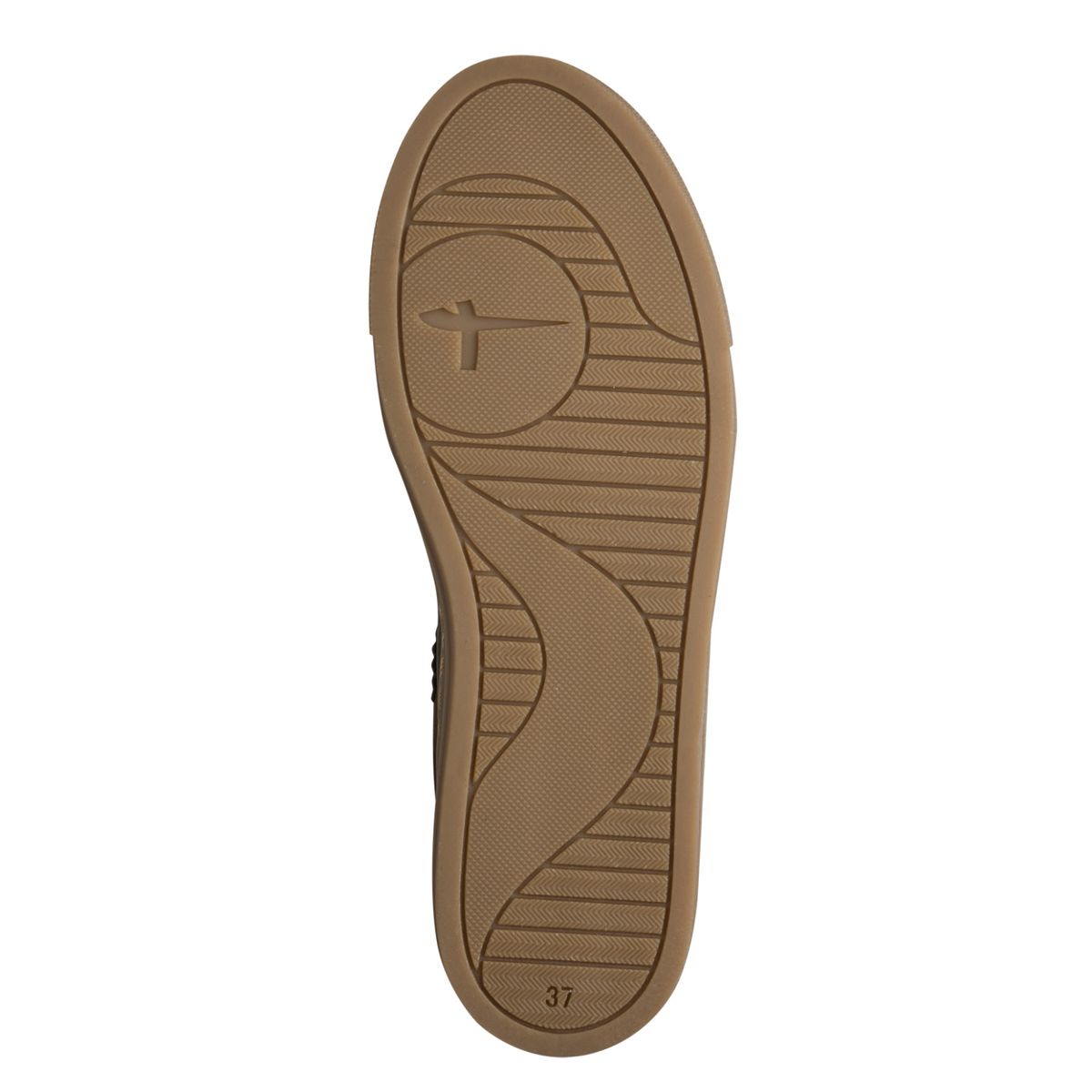 Wildleder-Sneaker mit Wellenkante