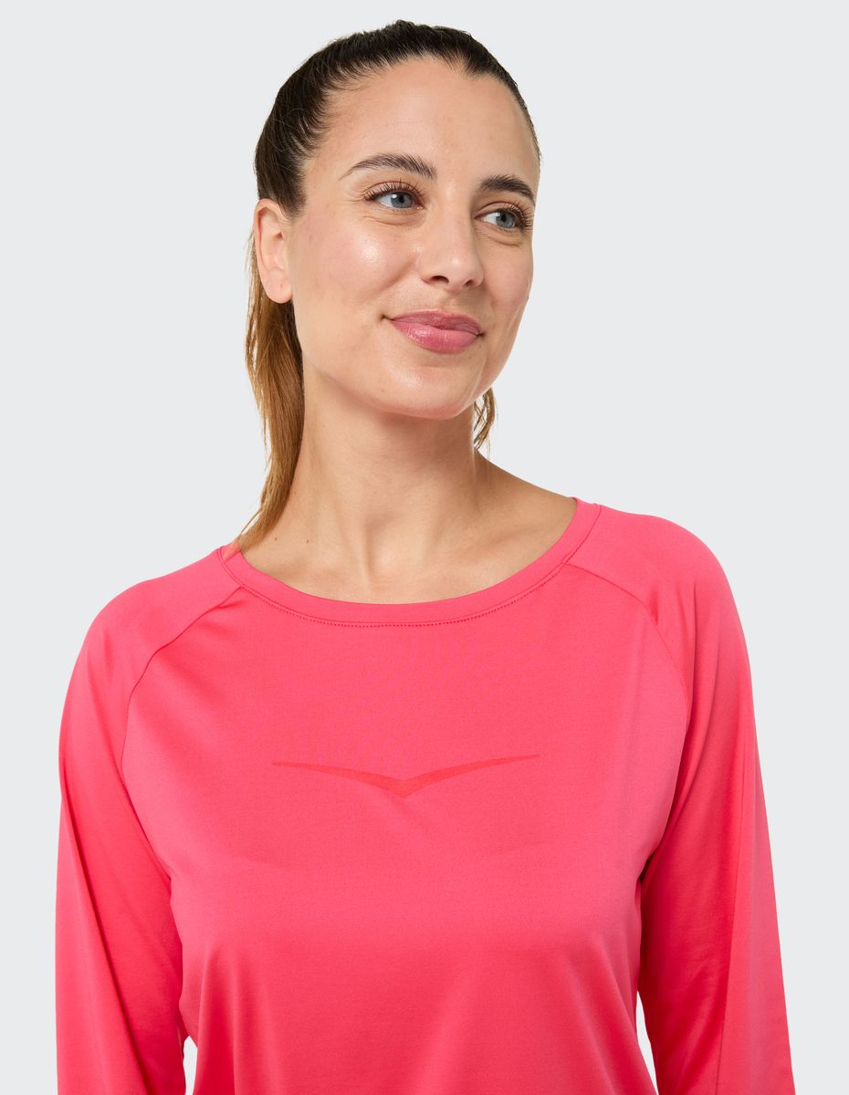 Sportliches Performance-Shirt mit Langarm
