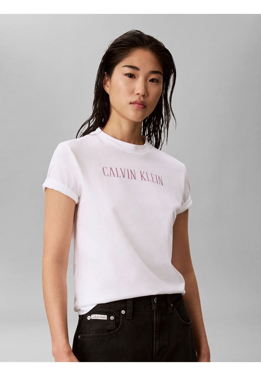 T-Shirt aus Baumwolle mit Logo-Print