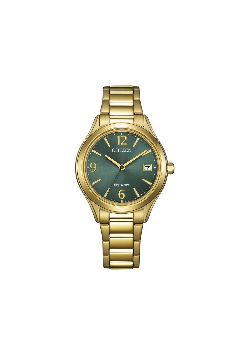 Klassische Armbanduhr mit Sonnenschliff