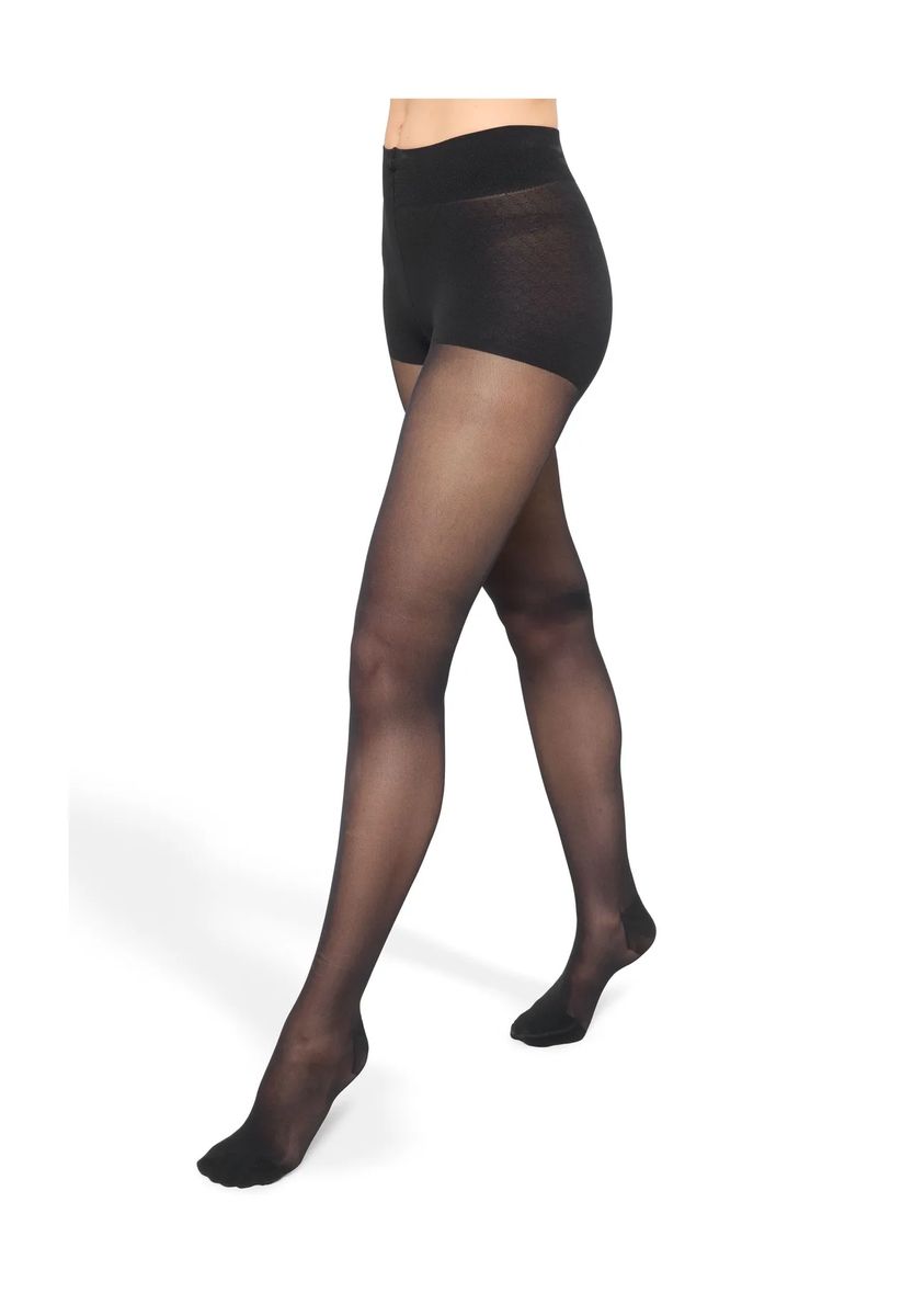 Transparente Shaping-Stützstrumpfhose