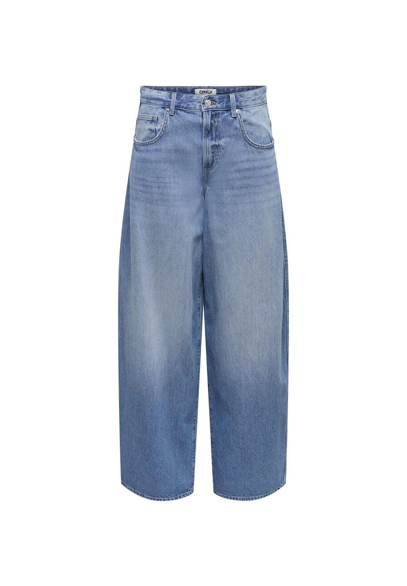 High-Waist Jeans im Barrel-Schnitt