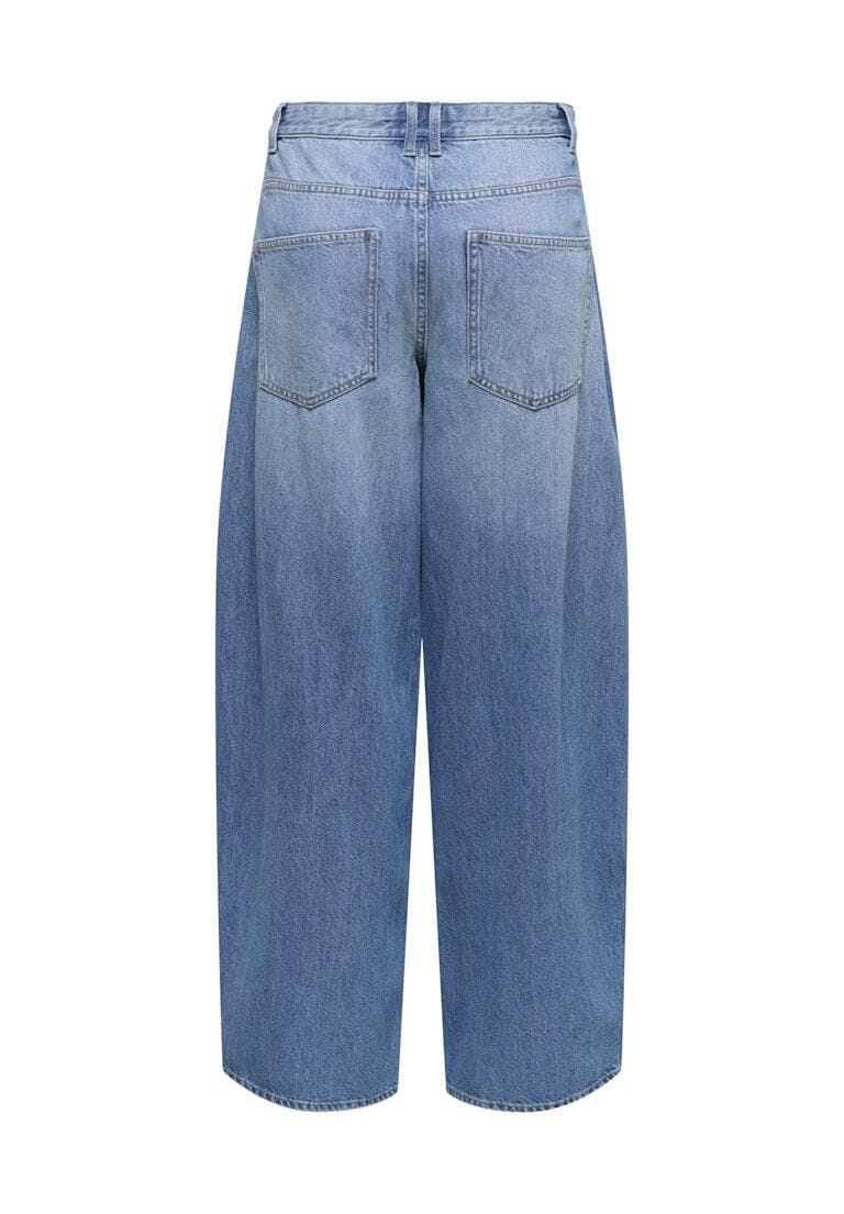 High-Waist Jeans im Barrel-Schnitt