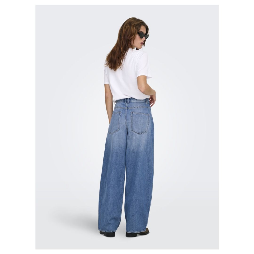 High-Waist Jeans im Barrel-Schnitt