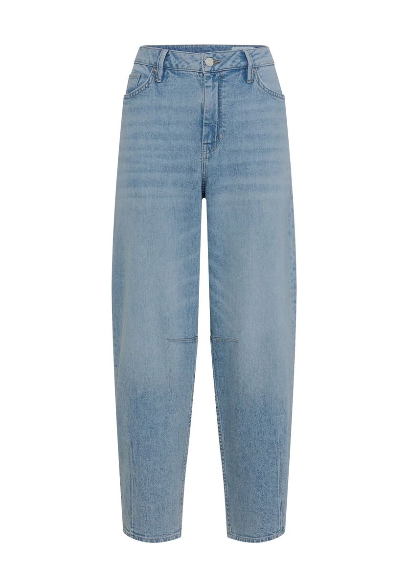 High-Waist Jeans im Barrel-Schnitt