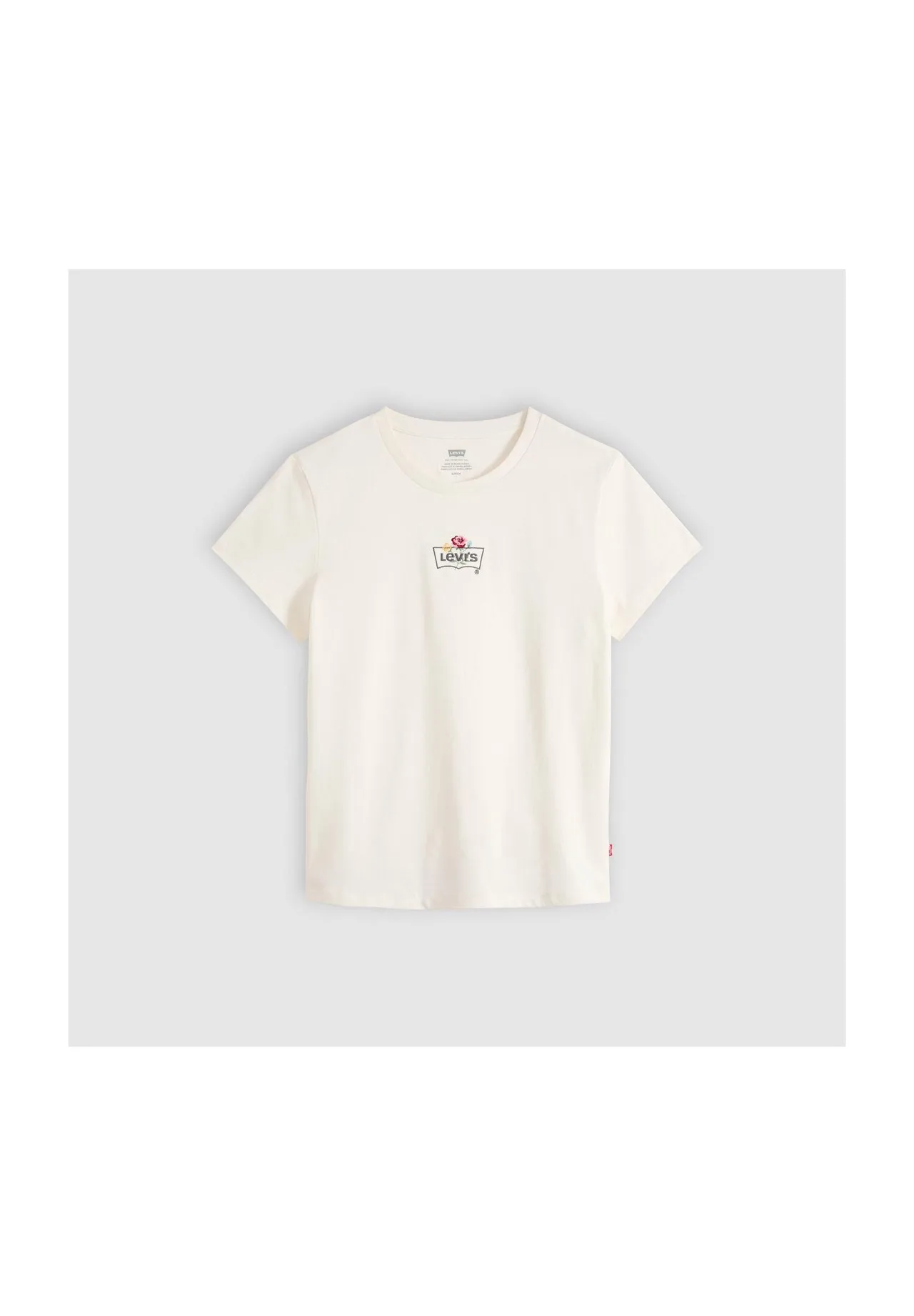 Baumwoll-T-Shirt mit Logo-Grafik