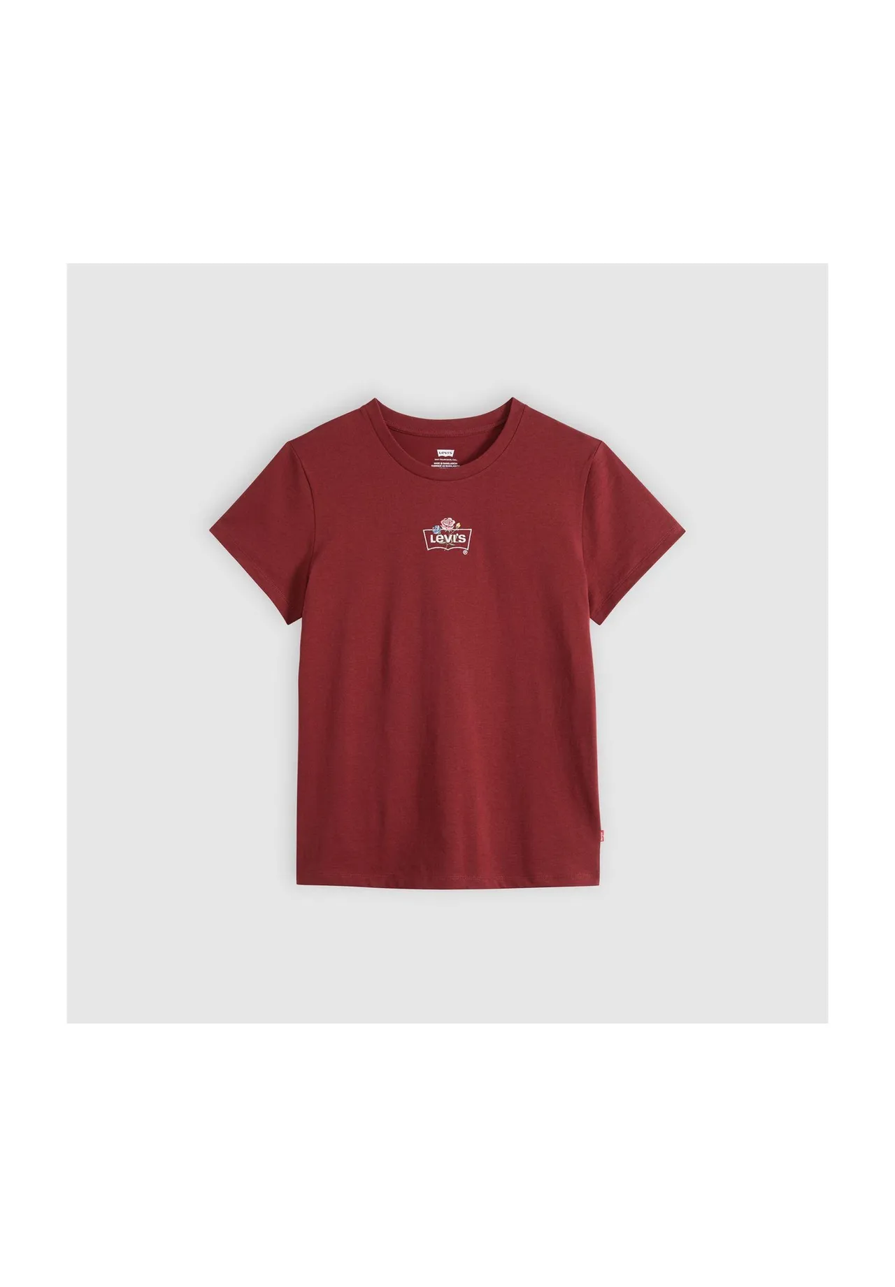 Baumwoll-T-Shirt mit Grafik-Logo