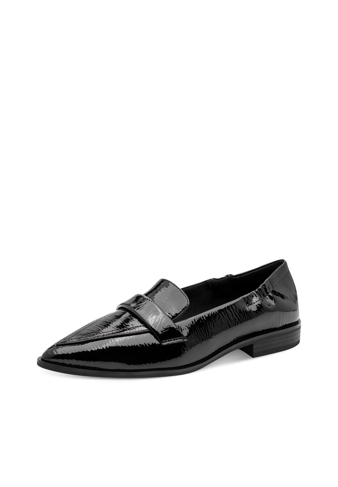 Elegante spitze Lack-Slipper