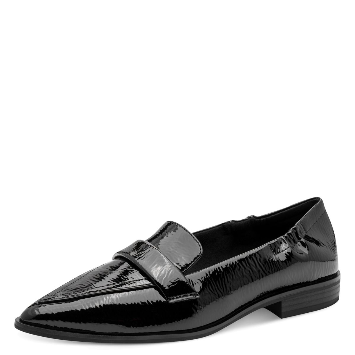Elegante spitze Lack-Slipper
