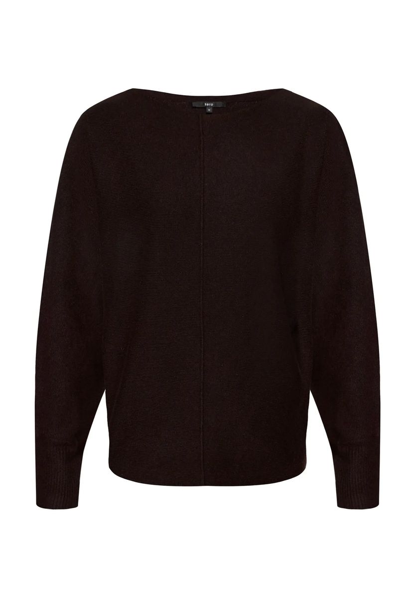Lockerer Pullover mit Fledermausärmeln