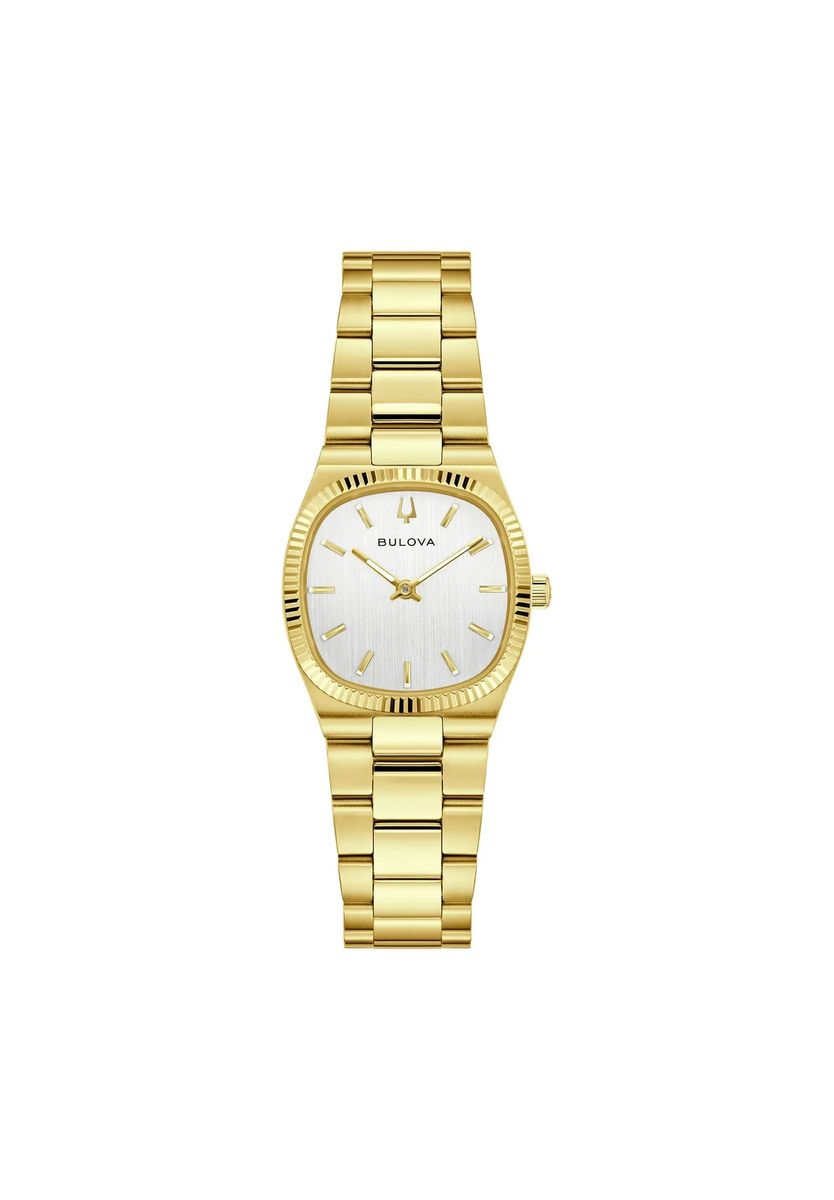 Elegante Armbanduhr in Tonneau-Form