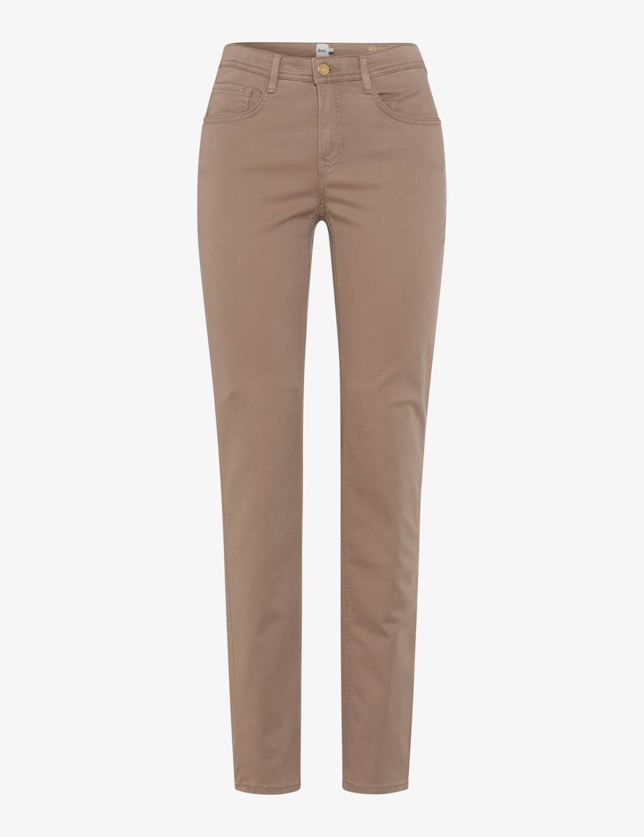 Klassische Five-Pocket Hose mit geradem Bein
