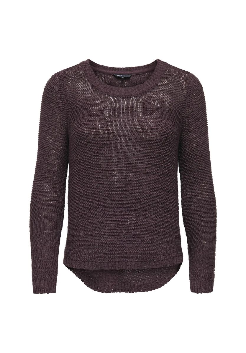 Leichter strukturierter Strickpullover