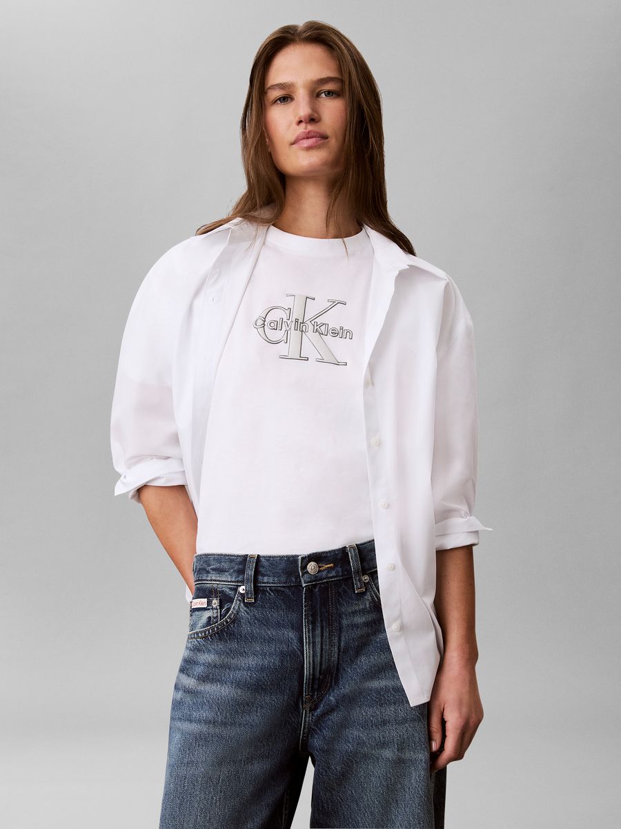 Minimalistisches Grafik-T-Shirt