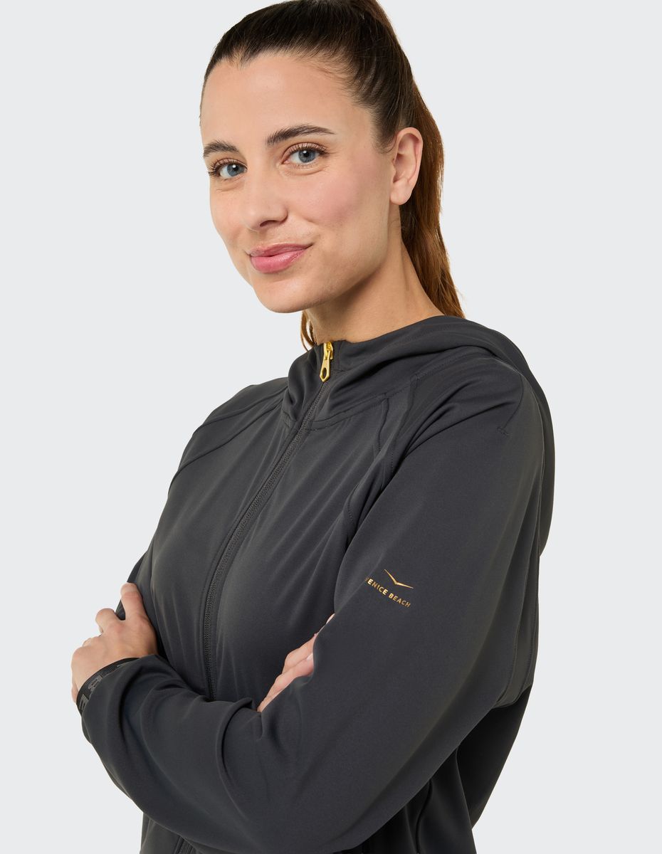 Funktionale Kapuzen-Trainingsjacke