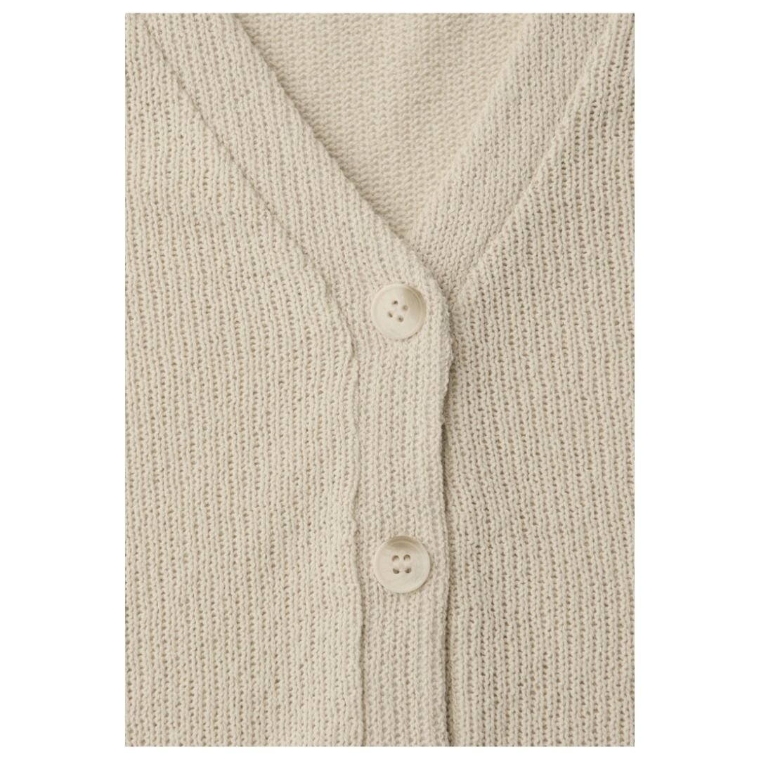 Strickweste mit V-Ausschnitt