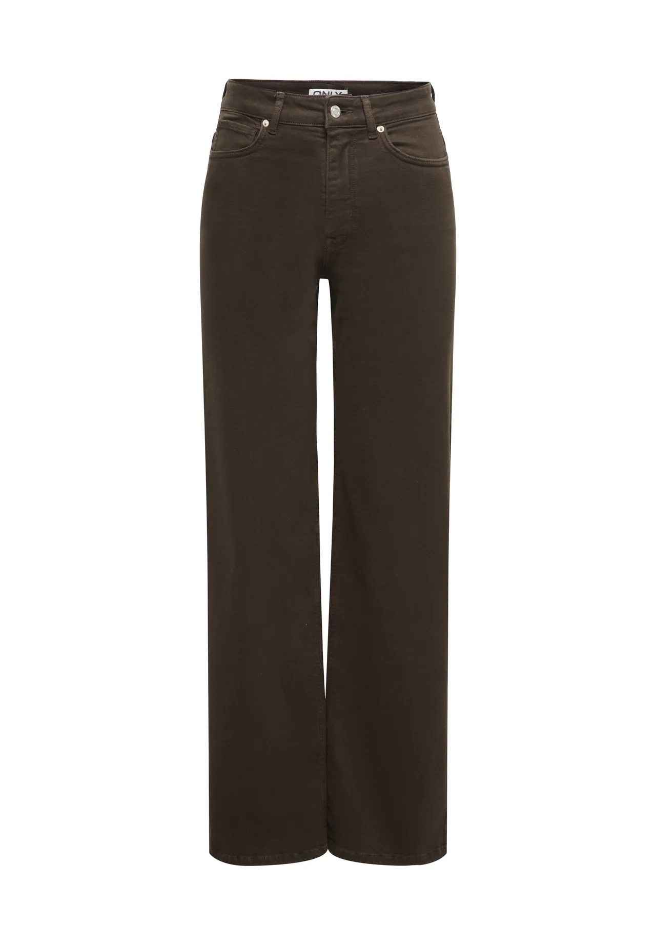 Weit geschnittene High-Waist Denim