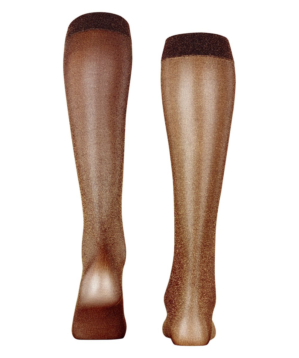 Elegante Kniestrümpfe mit Lurex-Glanz