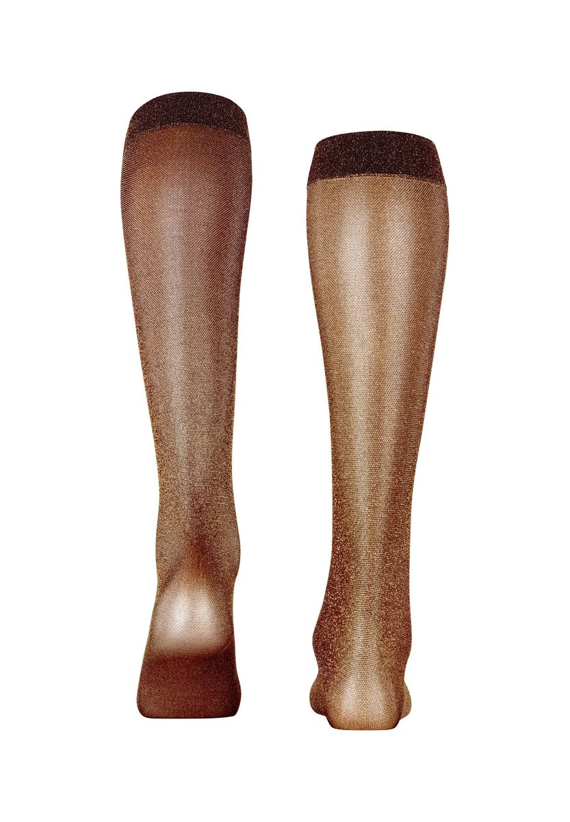 Elegante Kniestrümpfe mit Lurex-Glanz
